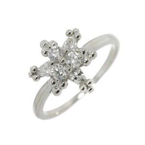 TIFFANY CO. Diamond Ring Pt Platinum Size5.5-5.75(US) 90274521